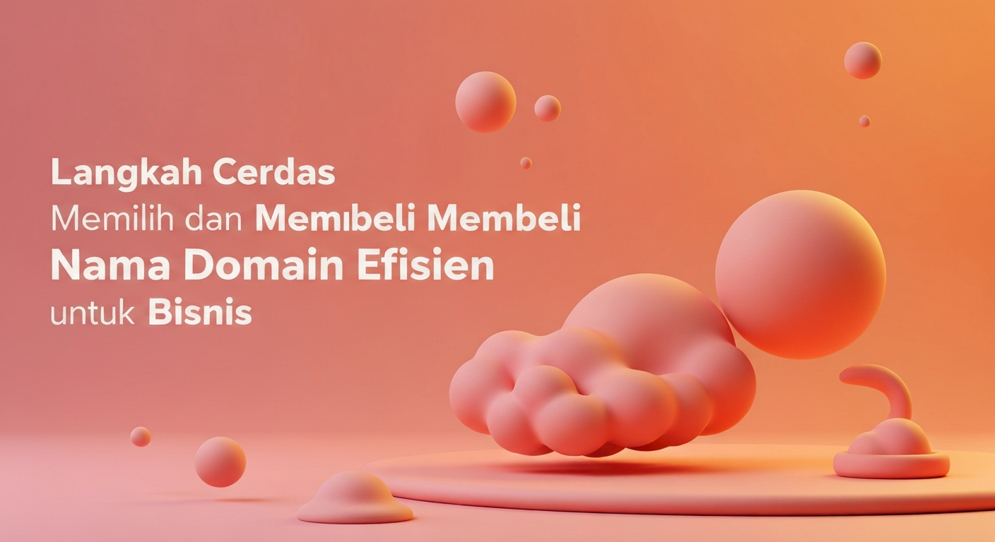 Langkah Cerdas Memilih dan Membeli Nama Domain Efisien untuk Bisnis